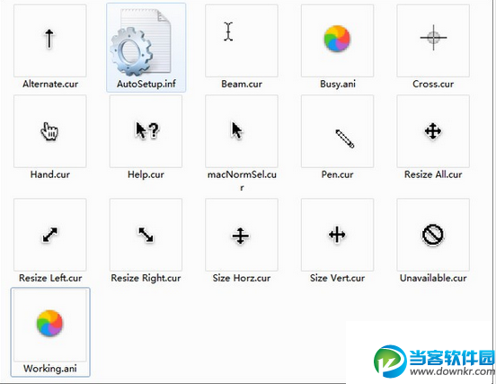 苹果系统鼠标指针主题包 官方免费下载 - 当客