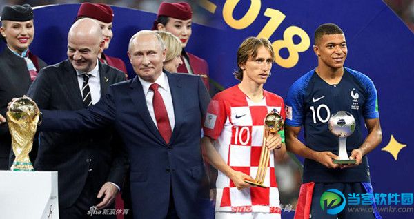 2018俄罗斯世界杯颁奖仪式回放 2018世界杯颁