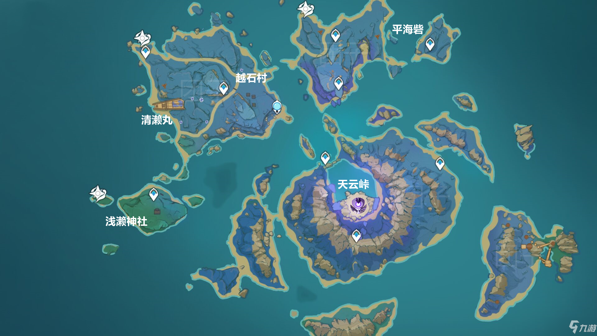 《原神》2.1新地图:海只岛清籁岛详细一览_原神