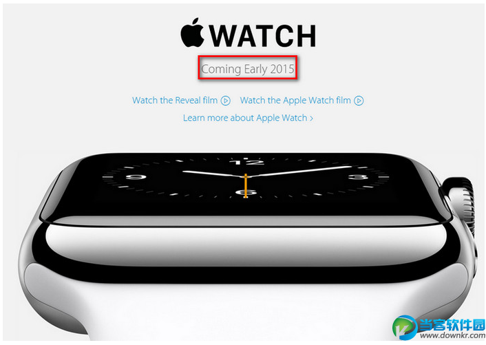 苹果官网更新 Apple Watch上市时间公布