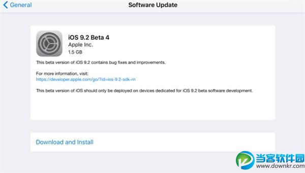 iOS 9.2 Beta 4更新内容,iOS 9.2 Beta 4升级,iOS 9.2 Beta 4,iPhone