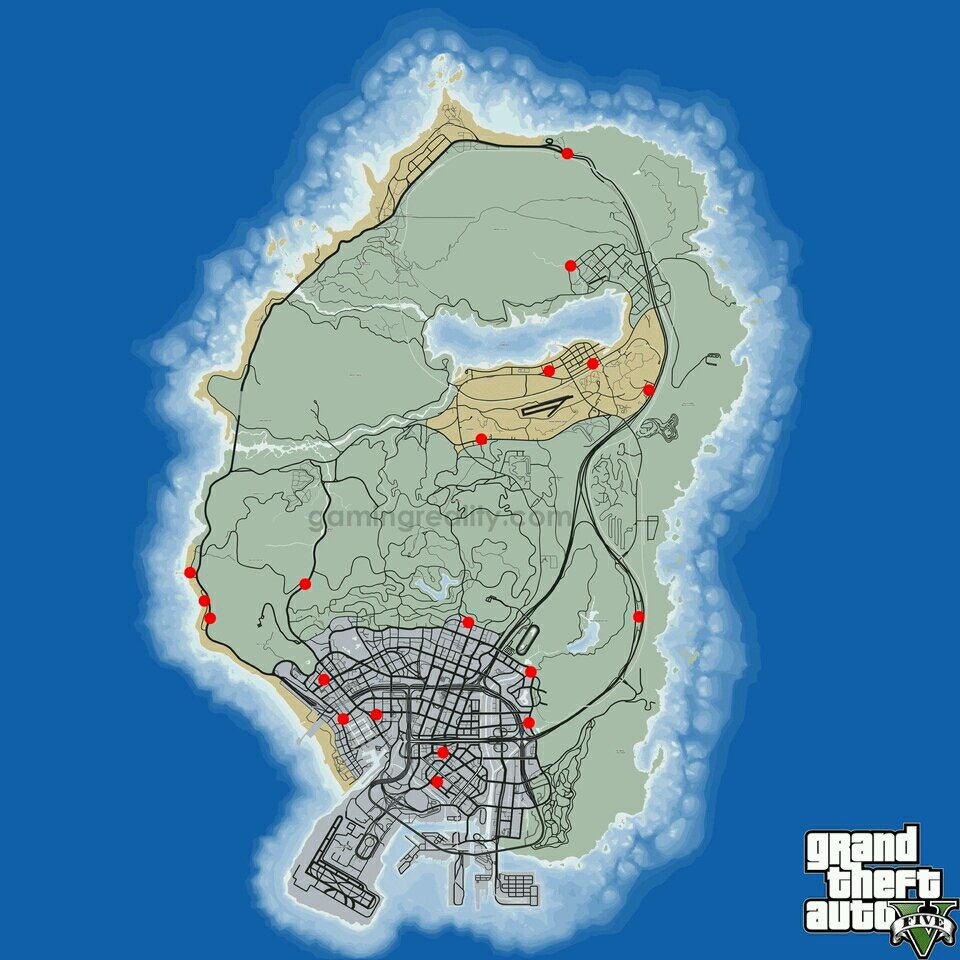 gta5取款机位置图图片