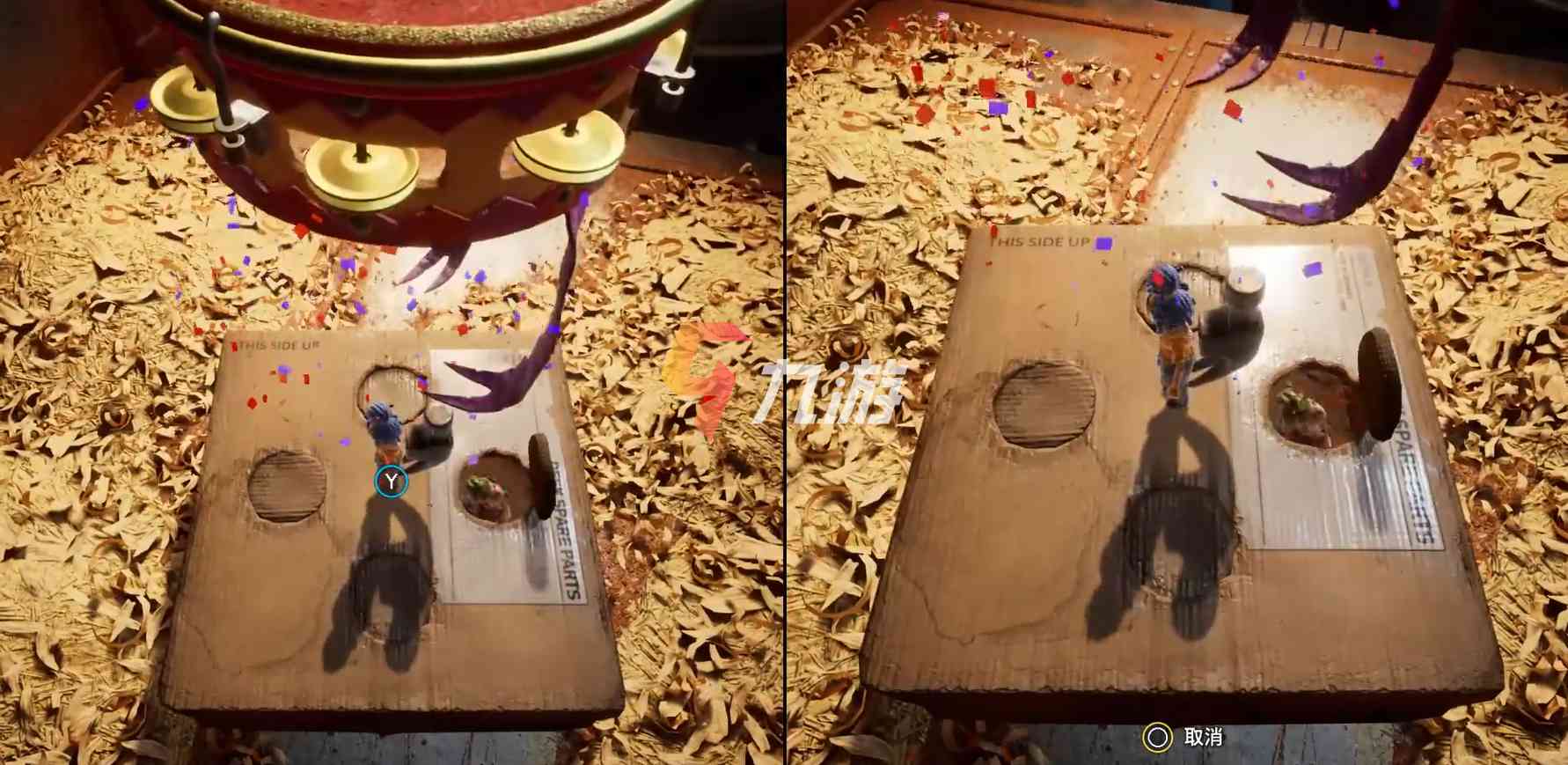 双人成行第二关攻略 钉锤双雄通关指南_双人成行