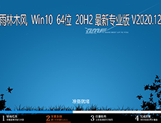雨林木风WIN10系统 20H2 64位最新专业版 V2020.12