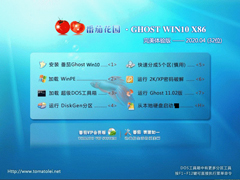 番茄花园 GHOST WIN10 X86 完美体验版 V2020.04 (32位)