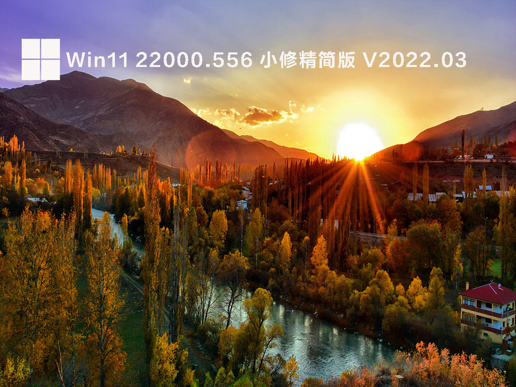 Win11 22000.556 小修精简版 V2022.03