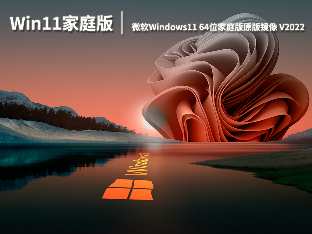Win11家庭版|微软Windows11 64位家庭版原版镜像  V2022.06