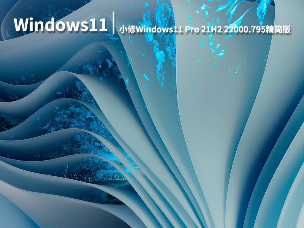 Windows11 Pro|小修Windows11 Pro 21H2 22000.795精简版 V2022.07