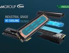 TeamGroup 推出适用于 M.2 SSD 的工业级均热板冷却系统