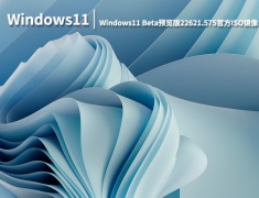 Win11 22621.575|Windows11 Beta预览版22621.575(KB5016694)官方ISO镜像 V2022.08