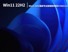 Win11 22H2最新版|Win11 22H2最新专业版镜像免激活下载 V2022.11