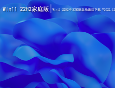Win11 22H2家庭版|Win11 22H2中文家庭版免激活下载 V2022.12