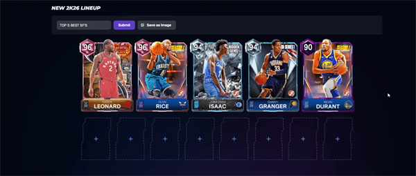 NBA2K26梦幻球队国际服2026 v402.01.502215200