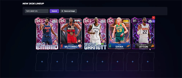 NBA2K26梦幻球队国际服2026 v402.01.502215200