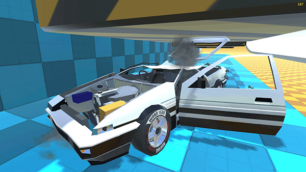 X Car疯狂沙漠撞车游戏手机版