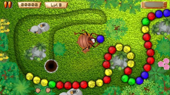 大理石甲虫冒险游戏官方版（Marble Beetle Adventure）图3: