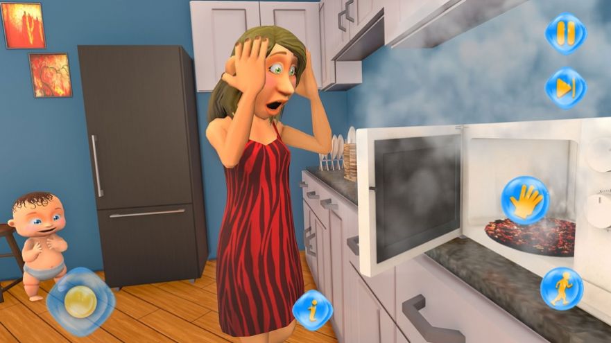 虚拟母婴模拟器游戏中文版（Virtual Baby Mother Simulator）图2: