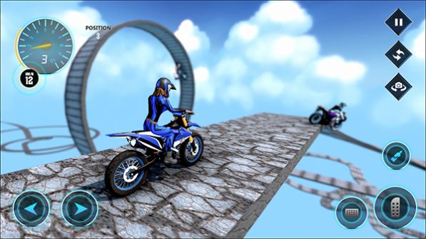 超级坡道摩托车比赛游戏官方版图1: